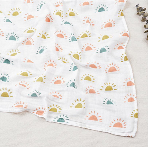 Soft Muslin Baby Swaddles (110 x 120 cm)