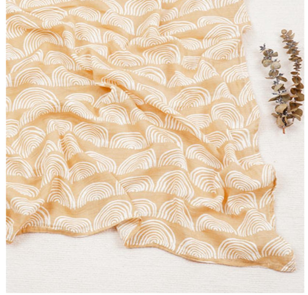 Soft Muslin Baby Swaddles (110 x 120 cm)