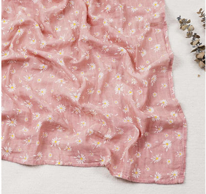 Soft Muslin Baby Swaddles (110 x 120 cm)