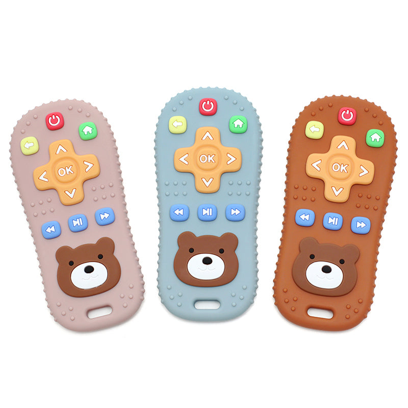 Colored remote teether