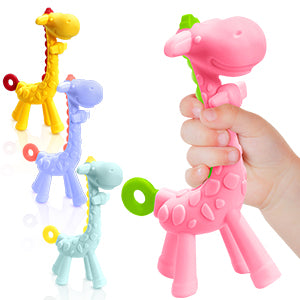 Giraffe Silicone Teether