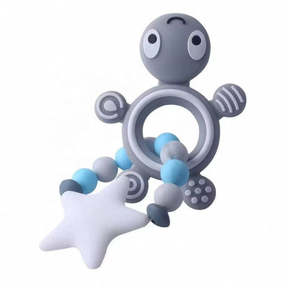 Turtle Silicone Teether