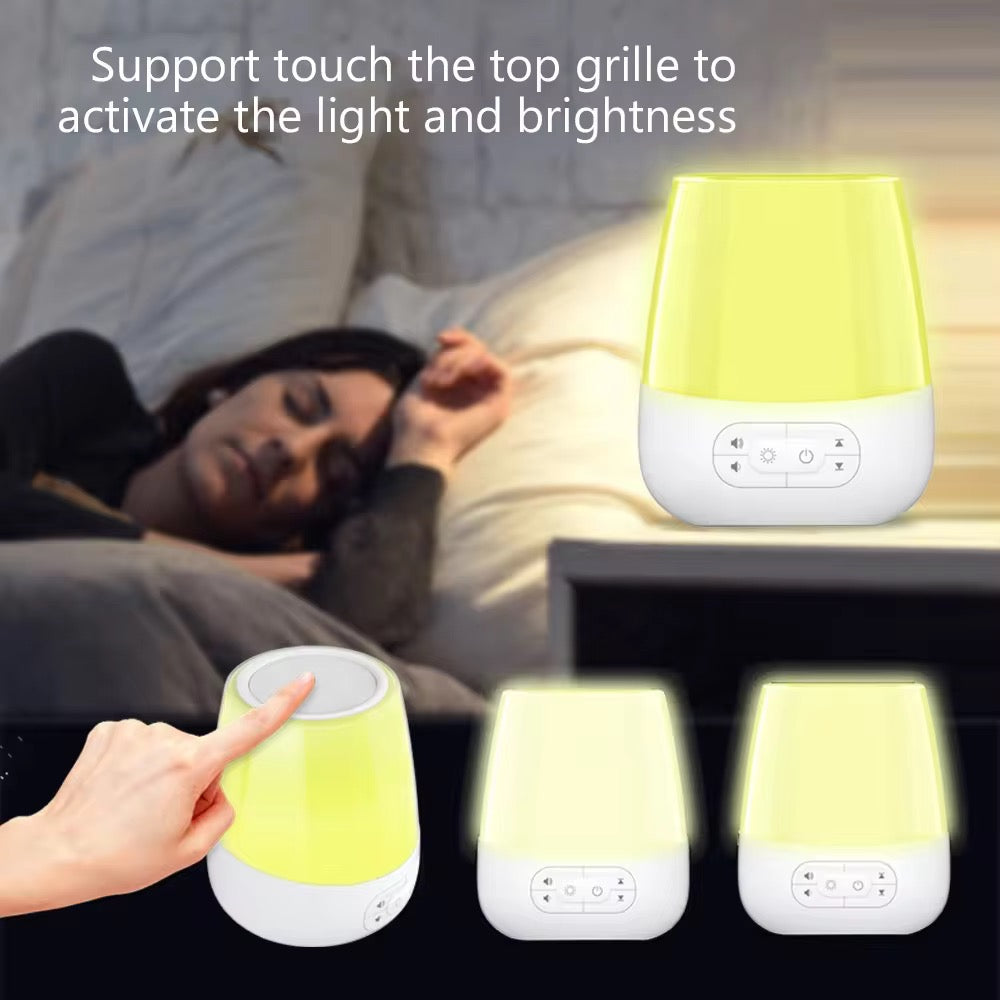 LullaGlow Whitenoise Machine & Nursery Night Light