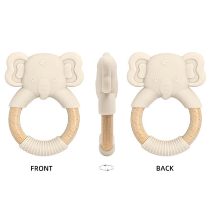 Elephant Wood Teether