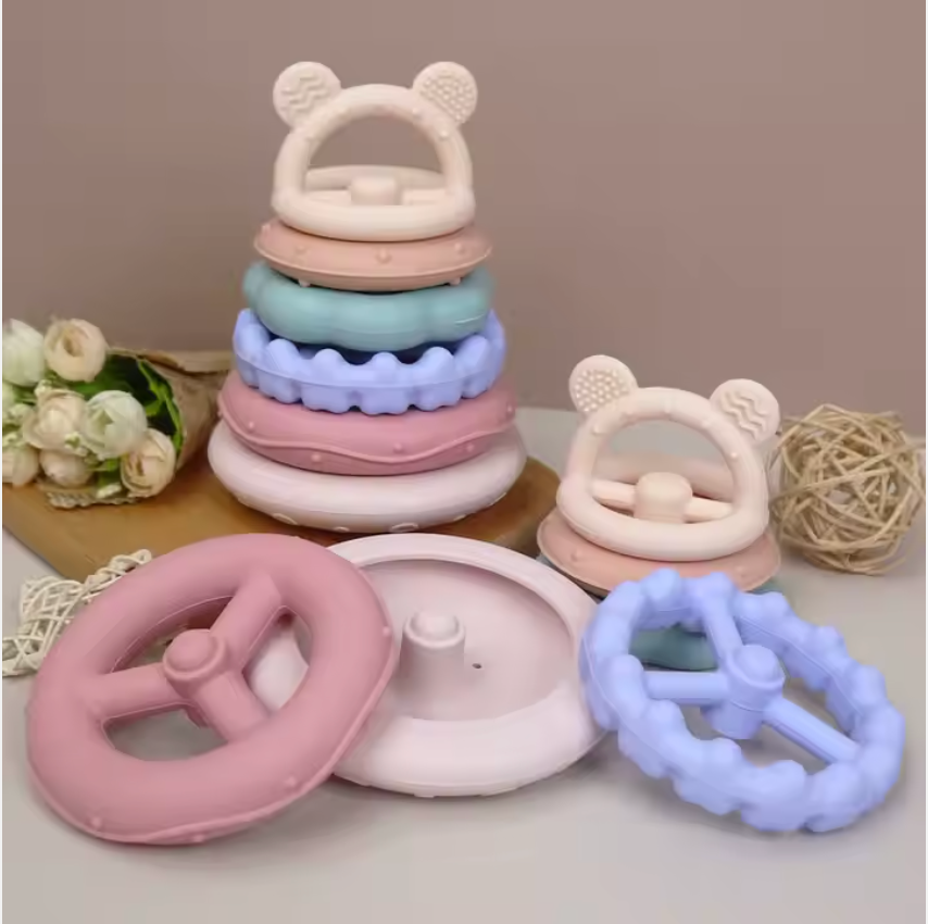 Bear Geometry Stacking Toy