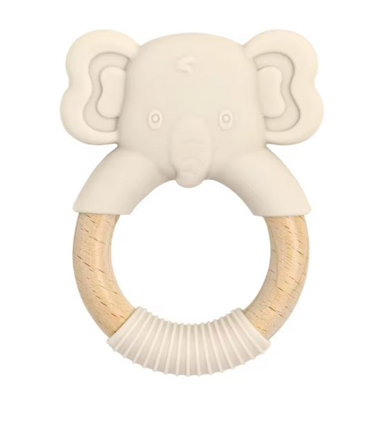 Elephant Wood Teether