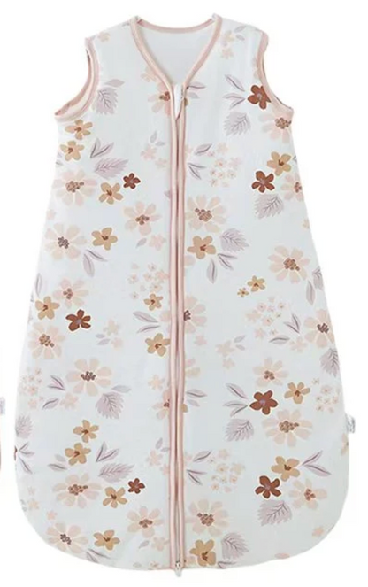 1.5 TOG Baby Sleeping Bag  - Cotton Fabric with Polyester Lining & Two-Way Zip.