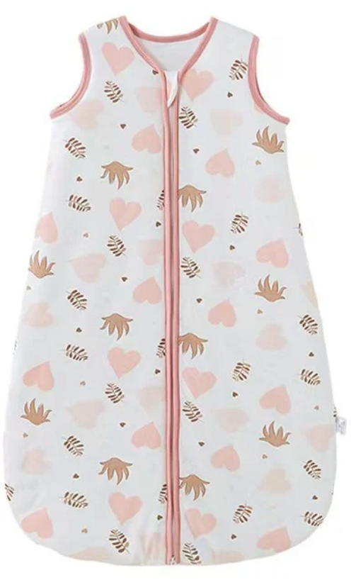 1.5 TOG Baby Sleeping Bag  - Cotton Fabric with Polyester Lining & Two-Way Zip.