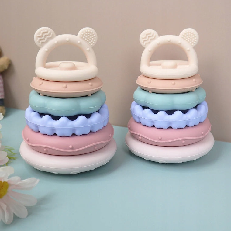 Bear Geometry Stacking Toy