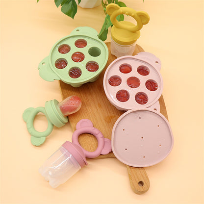 Ice Mold Teether and Feeder