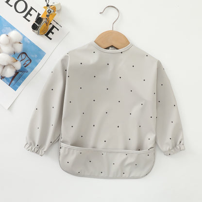 Signature Smock Bib - Waterproof Long Sleeve Baby Bib for Weaning & Play (6-24 Months)