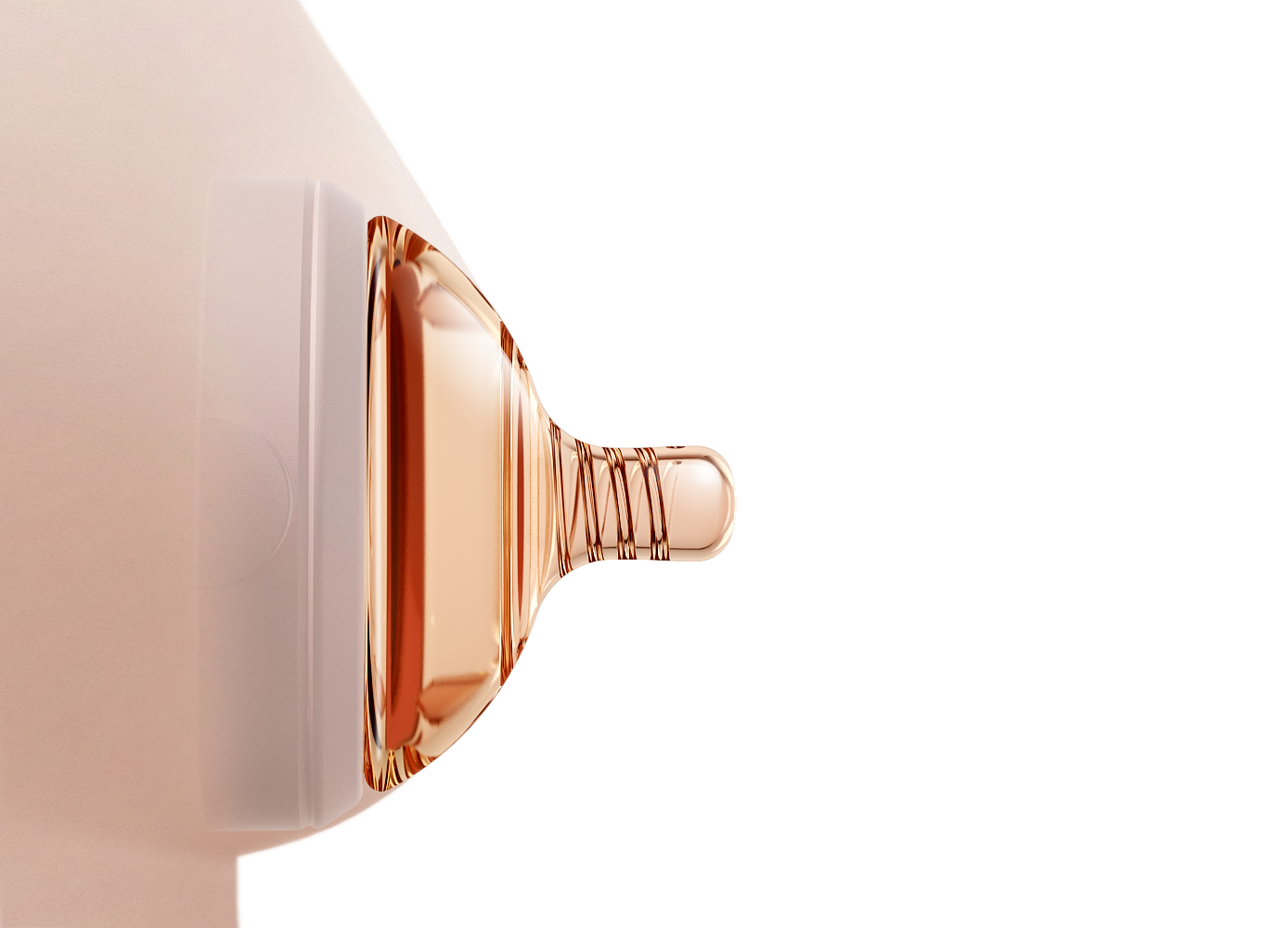 HEORSHE Silicone Anti-Colic Feeding Bottle